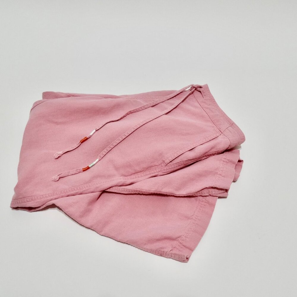 J Crew Light Pink Linen Blend Beach Pants Women Size Small